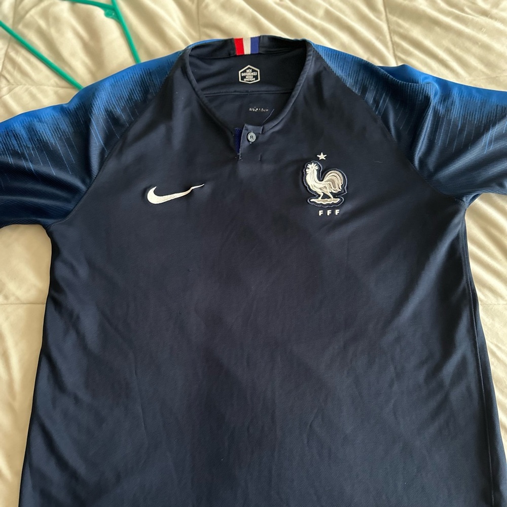 2018 World Cup authentic France jersey